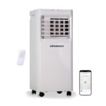Aire acondicionado portátil inteligente Könighaus 7000 BTU para habitaciones de hasta 20 m² – eficiente energéticamente (A) – mando a distancia y control mediante app incluidos
