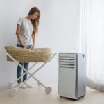 Cecotec Aire Acondicionado Portátil con Mando a Distancia ForceClima 9100. 9000 BTU, Bajo Consumo, Pantalla LED, 4 Modos, 2 Velocidades, Cobertura 20-25m2 - Image 3