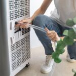 Cecotec Aire Acondicionado Portátil con Mando a Distancia ForceClima 9100 Essential. 9000BTU, Bajo Consumo, Pantalla LED, 4 Modos, 2 Velocidades, Cobertura 25m2 - Image 5