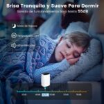 RELAX4LIFE 5 en 1 Aire Acondicionado Portátil 14000BTU, Refrigeración, Ventilador, Deshumidificador, Calefacción, Modo Nocturno, Aire Acondicionado con Mando a Distancia, Temporizador y 3 Velocidades - Image 3