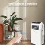 SHINCO 12000BTU Aire Acondicionado Portátil, 3.5kW, Función 3 en 1 con Tubo de Escape, Refrigeración, Deshumidificación y Ventilación, Eco R290 - Image 5