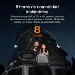 EcoFlow WAVE 3 Climatizador portátil con batería extra de 1024 Wh, refrigeración 1800 W, calefacción 2000 W, autonomía de 8 h, control por app, para camping, autocaravanas, todoterrenos - Image 3