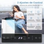 RELAX4LIFE 5 en 1 Aire Acondicionado Portátil 14000BTU, Refrigeración, Ventilador, Deshumidificador, Calefacción, Modo Nocturno, Aire Acondicionado con Mando a Distancia, Temporizador y 3 Velocidades - Image 4