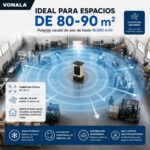 Climatizador Evaporativo Industrial Ultra Frío 15000m3/h, Cobertura 90m2, 130L, 660W, Evaporador Aire Acondicionado Bajo Consumo, Climatizador Industrial Portátil, Climatizador Evaporativo y Enfríador - Image 3