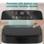 SereneLife Aire Acondicionado Portátil, 7.000 BTU, Móvil, Silencioso, Deshumidificador, Ventilador, Mando a Distancia, Ideal para el hogar u Oficina - Image 9