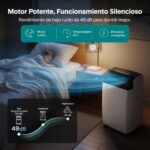 SereneLife Aire Acondicionado Portatil 16000BTU con WiFi y Calefaccion Inverter, Climatizador 4 en 1, con Deshumidificador y Ventilador, Modo Sleep, con Kit de Ventana para estancias de hasta 32 m² - Image 7