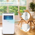 SHINCO 12000BTU Aire Acondicionado Portátil, 3.5kW, Función 3 en 1 con Tubo de Escape, Refrigeración, Deshumidificación y Ventilación, Eco R290 - Image 2